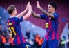西甲第25轮焦点战：巴塞罗那3-0完胜莱万特，主场迎来16连胜